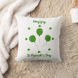 Minimalistisk Cute Lycklig St patrick's day Kudde