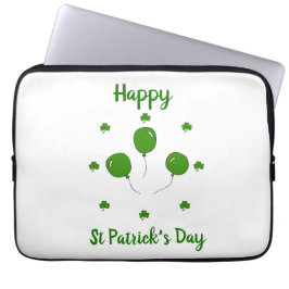 Minimalistisk Cute Lycklig St patrick's day Laptop Fodral