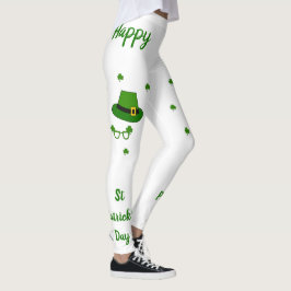 Minimalistisk Cute Lycklig St patrick's day Leggings