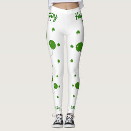 Minimalistisk Cute Lycklig St patrick's day Leggings