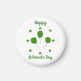 Minimalistisk Cute Lycklig St patrick's day Magnet