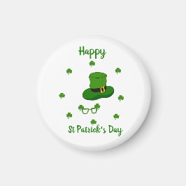 Minimalistisk Cute Lycklig St patrick's day Magnet