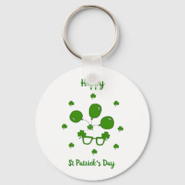 Minimalistisk Cute Lycklig St patrick's day Nyckelring