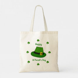 Minimalistisk Cute Lycklig St patrick's day Tygkasse