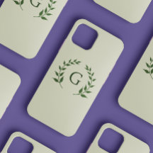 Minimalistisk cute Olive-typografi med Gren