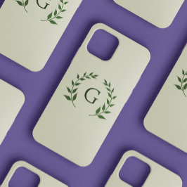 Minimalistisk cute Olive-typografi med Gren