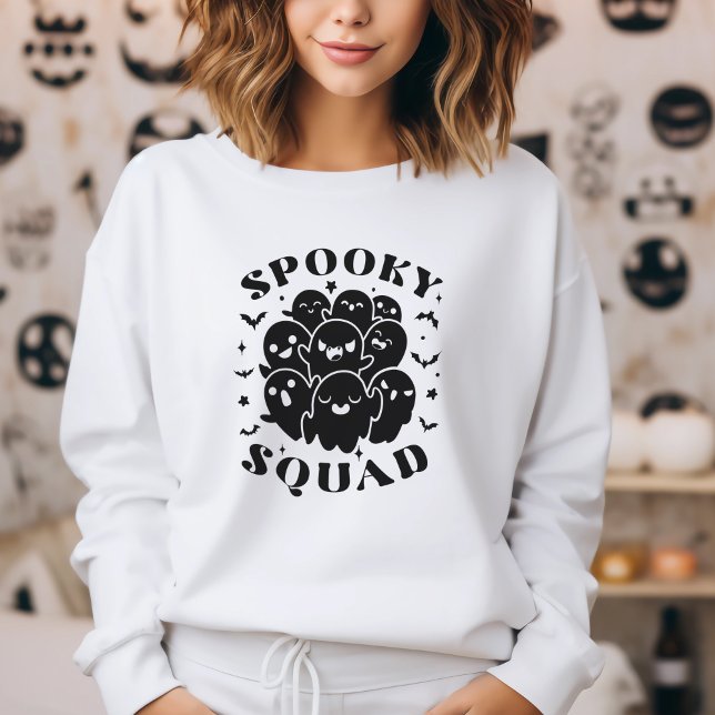 Minimalistisk Cute Spooky Squad Halloween Sweatshi T Shirt (Skapare uppladdad)