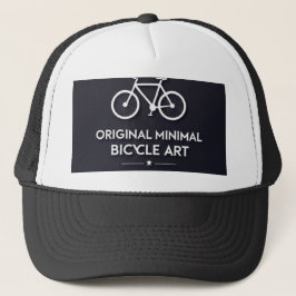 Minimalistisk cykelkonst keps