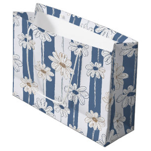 Minimalistisk Daisy Blommönster (3)