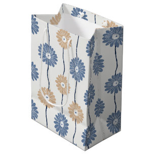 Minimalistisk Daisy Blommönster (5)