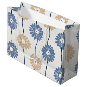 Minimalistisk Daisy Blommönster (6)