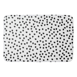 Minimalistisk Dalmatien Spots Simple Modern Cute Badrumsmatta