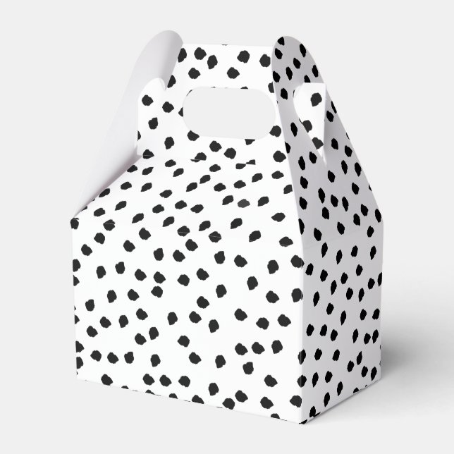 Minimalistisk Dalmatien Spots Simple Modern Cute Presentaskar (Framsidan Sidan)