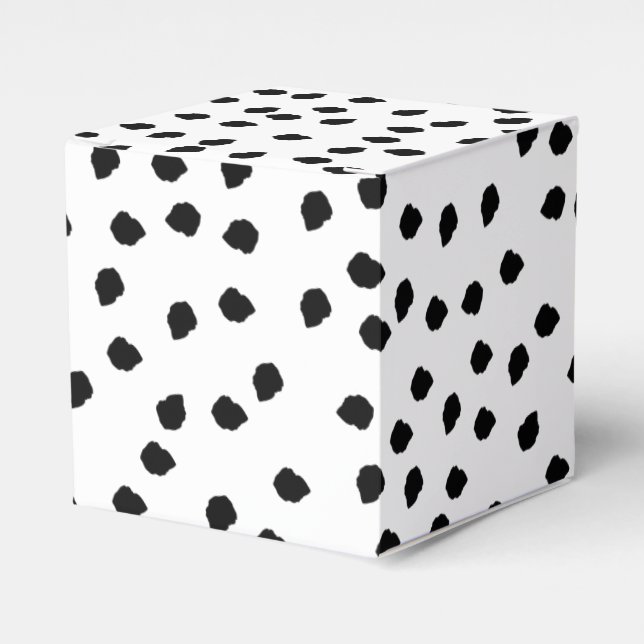 Minimalistisk Dalmatien Spots Simple Modern Cute Presentaskar (Framsidan Sidan)