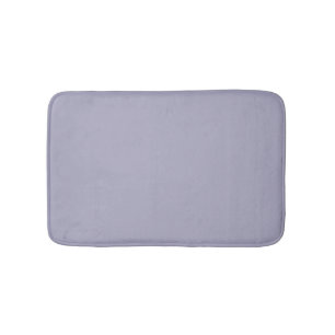 Minimalistisk dammig chic med fast elegant badrumsmatta