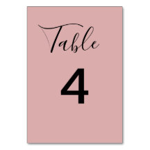 Minimalistisk dammig rosa bröllop