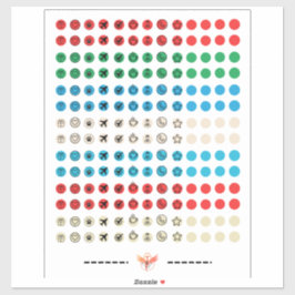 minimalistisk dekalark klistermärken
