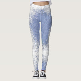 Minimalistisk Denim Siluett Leggings