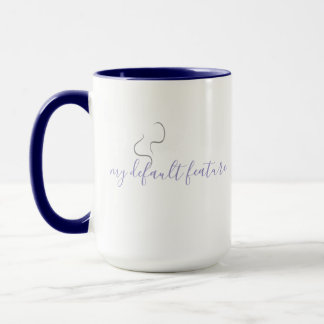 Minimalistisk design för kaffemugg