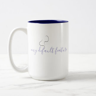 Minimalistisk design för kaffemugg