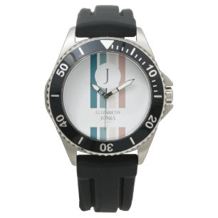 Minimalistisk design i pastel färg armbandsur
