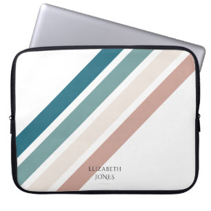 Minimalistisk design i pastel färg laptop fodral