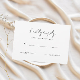 Minimalistisk designinbjudan Elegant och modern OSA Kort