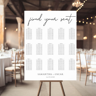 Minimalistisk designinbjudan Elegant och modern Poster