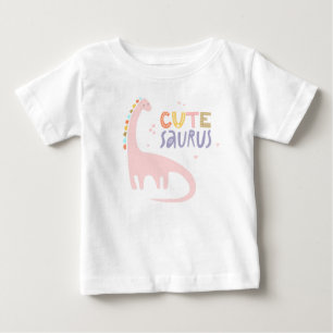 Minimalistisk Dinosaur CuteSaurus T Shirt
