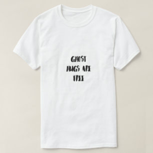 Minimalistisk dödskalle BOO Halloween-konst T Shirt
