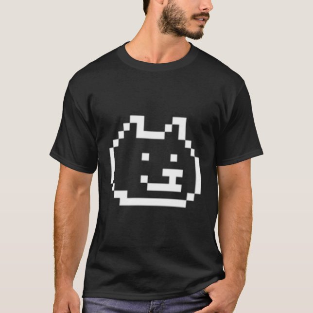 Minimalistisk doge t shirt (Framsida)