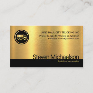Minimalistisk drivrutin Guld Struktur Black Lagrar Visitkort