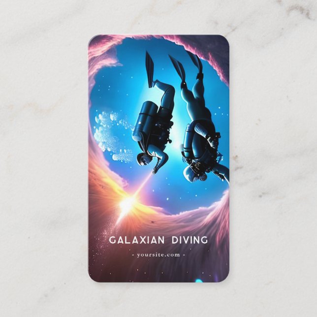 Minimalistisk Dyka, Qr-kod Visitkort (Framsida)