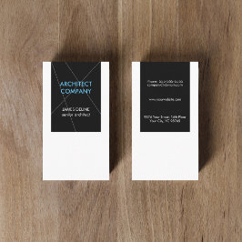 Minimalistisk Elegant-arkitektur Visitkort