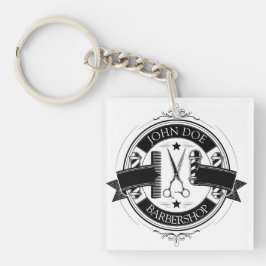 Minimalistisk Elegant Barbershop