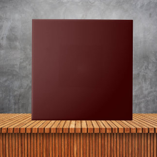 Minimalistisk Elegant Burgundy jul Färg Kakelplatta