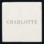 Minimalistisk Elegant Classic Professionell Namn Stenunderlägg<br><div class="desc">Olika Storleka alternativ och typalternativ,  Enkel att skapa Använda i Verktyg. Du behöver bara byta Namn.</div>