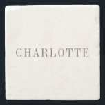 Minimalistisk Elegant Classic Professionell Namn Stenunderlägg<br><div class="desc">Olika Storleka alternativ och typalternativ,  Enkel att skapa Använda i Verktyg. Du behöver bara byta Namn.</div>