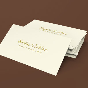 Minimalistisk Elegant - enkel enkel enkel standard Visitkort