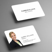 Minimalistisk Elegant Fastighetsmäklare Enkel