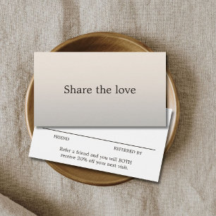 Minimalistisk Elegant Faux Silver Beauty Salon Visitkort