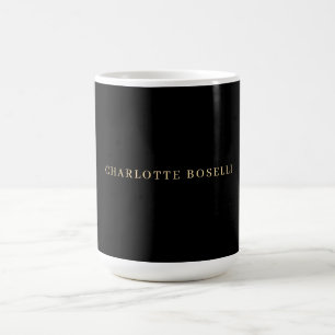 Minimalistisk Elegant Klassisk Professionell Enkel Kaffemugg