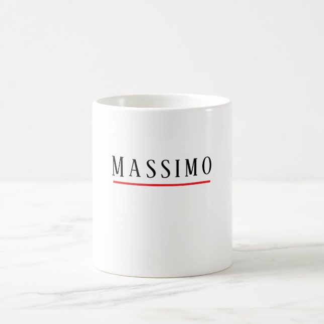 Minimalistisk Elegant Klassisk Professionell Enkel Kaffemugg (Center)