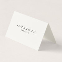 Minimalistisk Elegant Klassisk Professionell Kräm