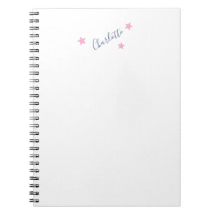 Minimalistisk Elegant Klassisk Professionell Namn Anteckningsbok