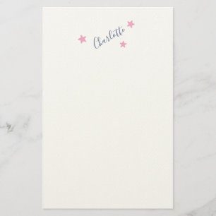 Minimalistisk Elegant Klassisk Professionell Namn Brevpapper