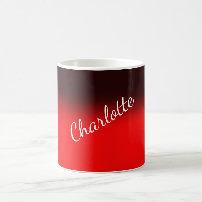Minimalistisk Elegant Klassisk Professionell Namn  Kaffemugg (Center)