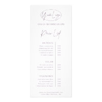 Minimalistisk Elegant Lavender Fog Modern Pris lis