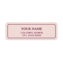 Minimalistisk Elegant Ljus Rosa Rosa