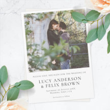 Minimalistisk elegant | Modern Chic Photo Bröllop